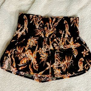 NWOT FP Movement The Way Home Printed Shorts Size M